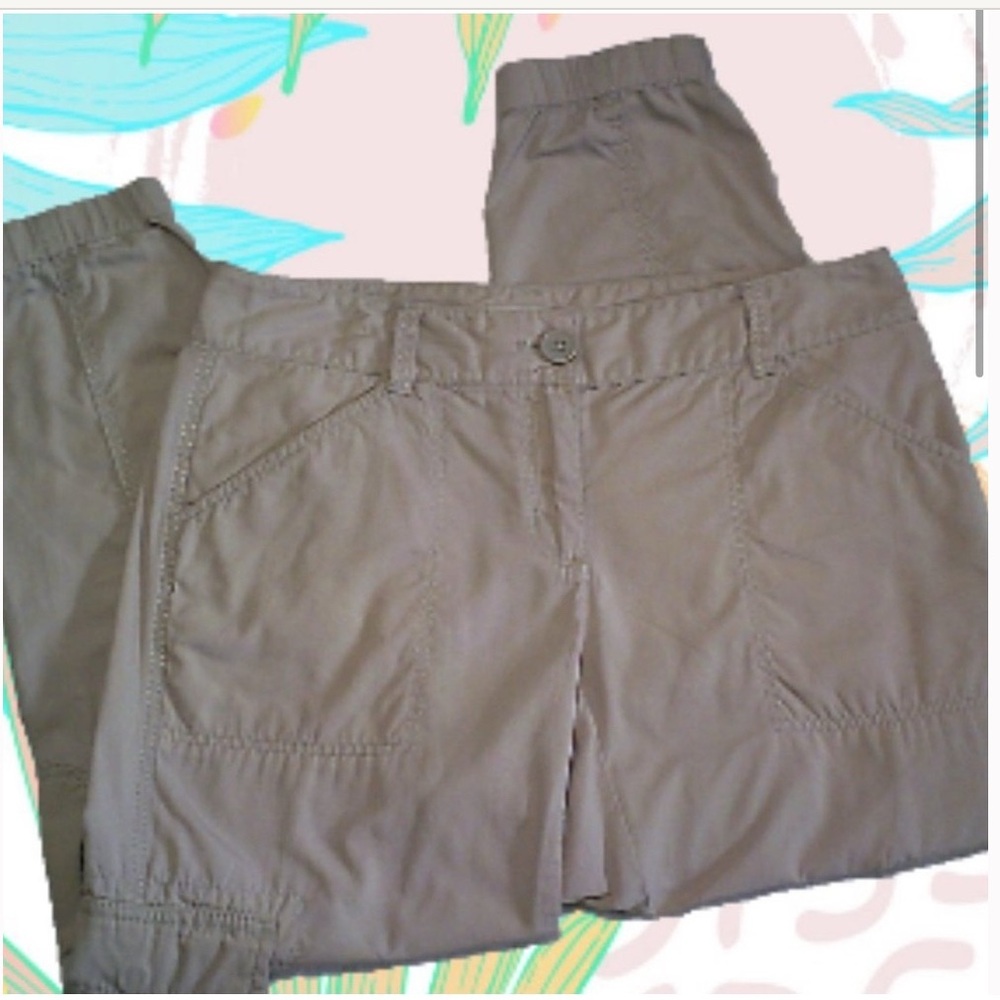 LOFT Tan Capris